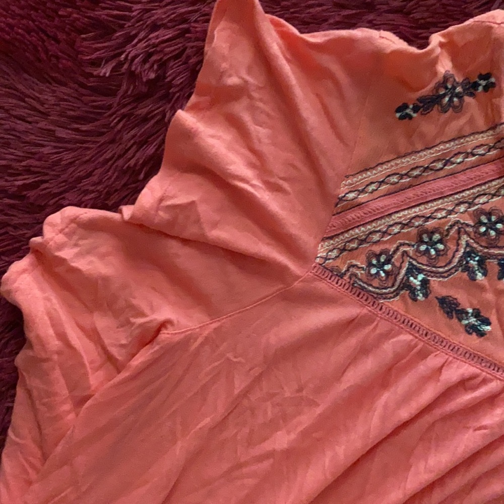 Chip & Pepper floral flowy boho beach top - Picture 5 of 15